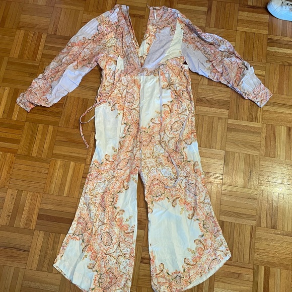 Free People Blooming Fields Jumpsuit - Picture 4 of 8